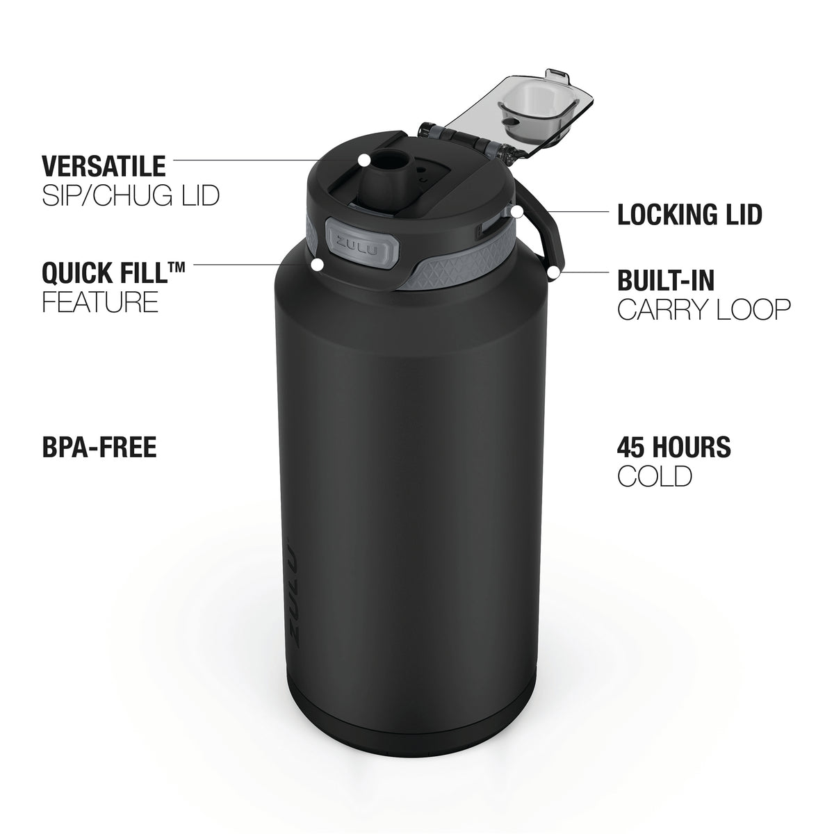 Powerfill Pro Stainless Steel Water Bottle