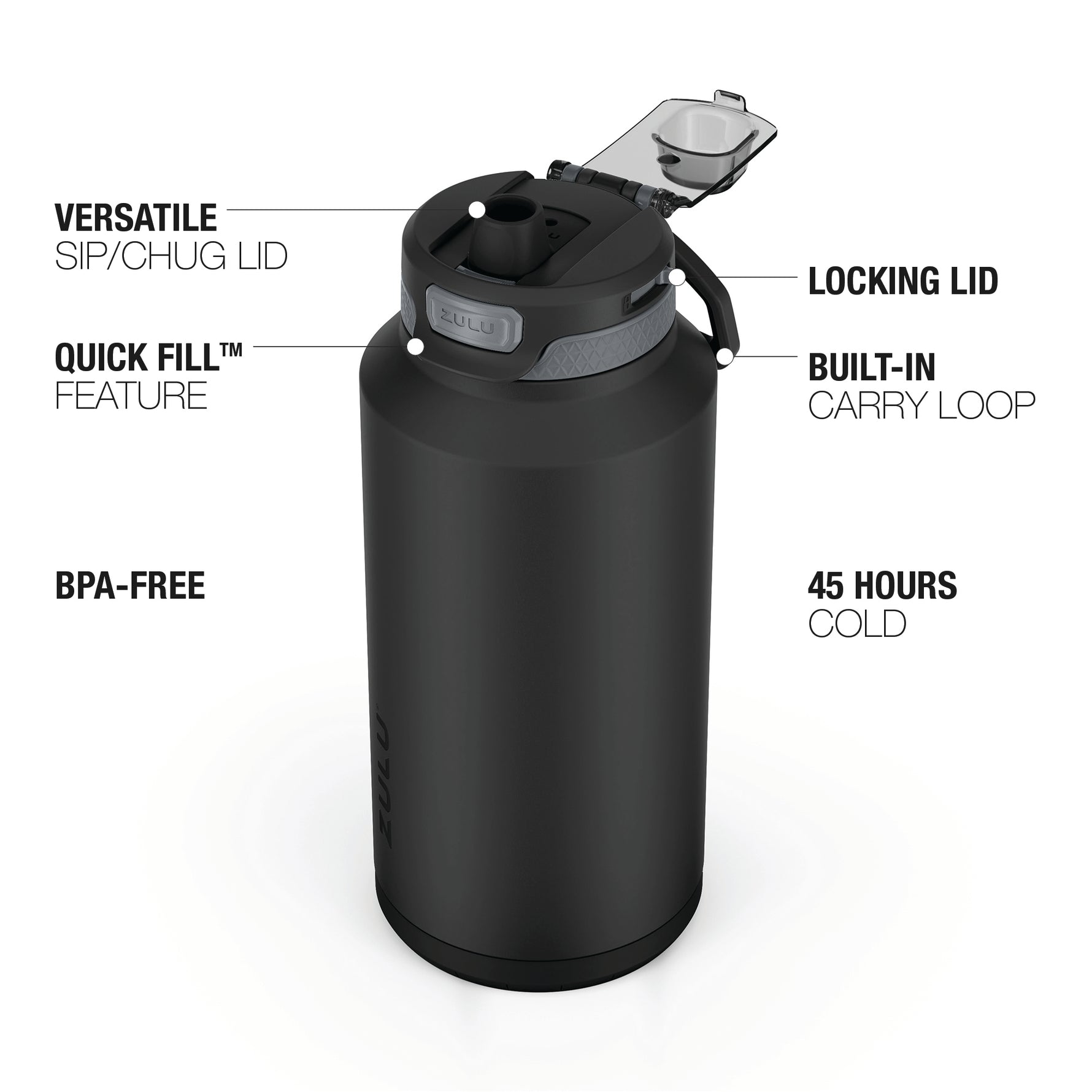 Powerfill Pro Stainless Steel Water Bottle