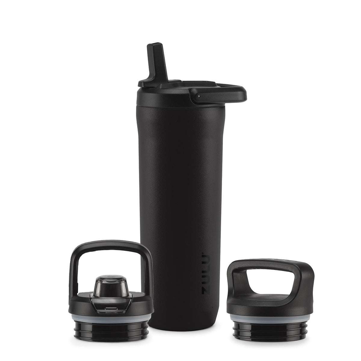 Base Stainless Steel Bottle With Three Lids
