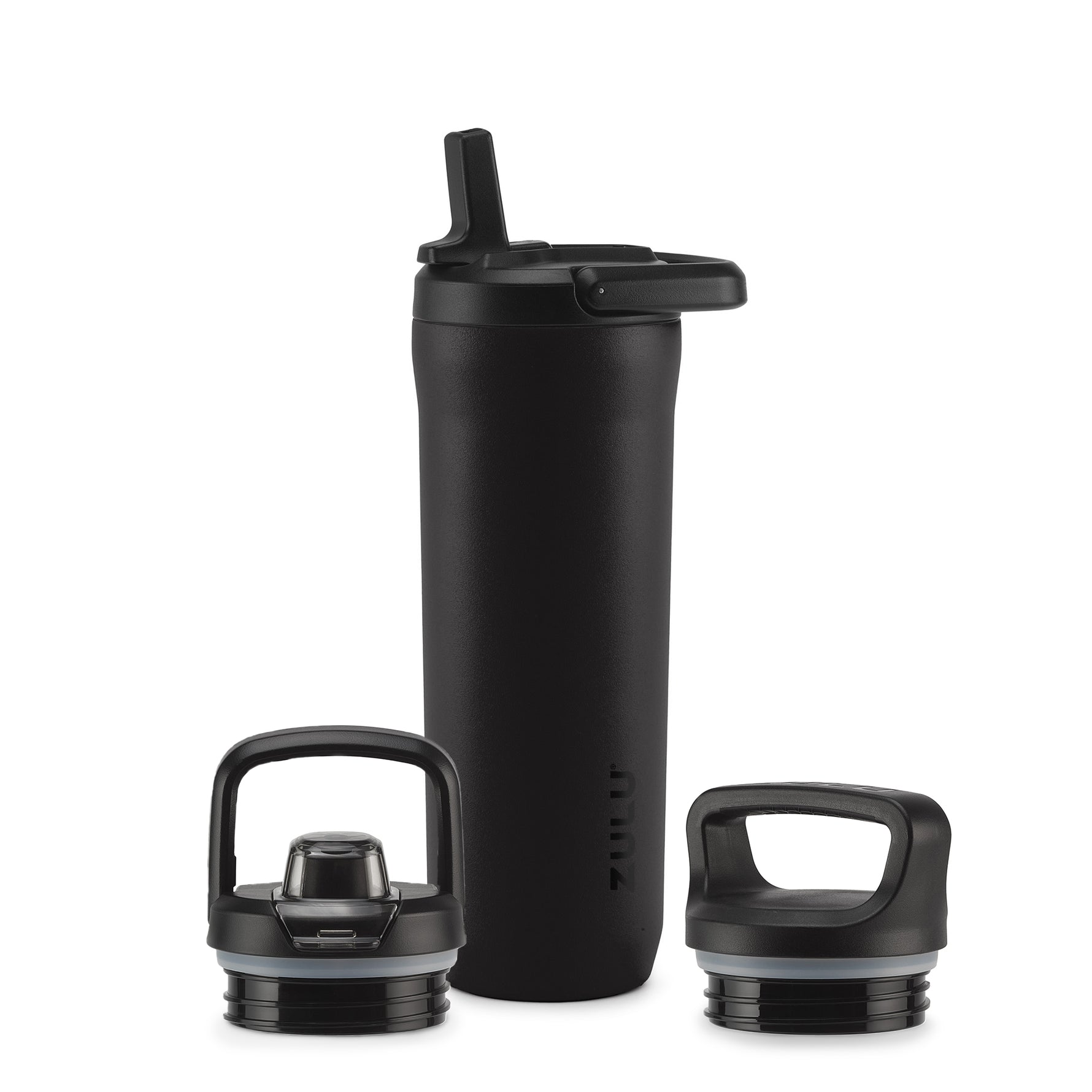 Base Stainless Steel Bottle With Three Lids