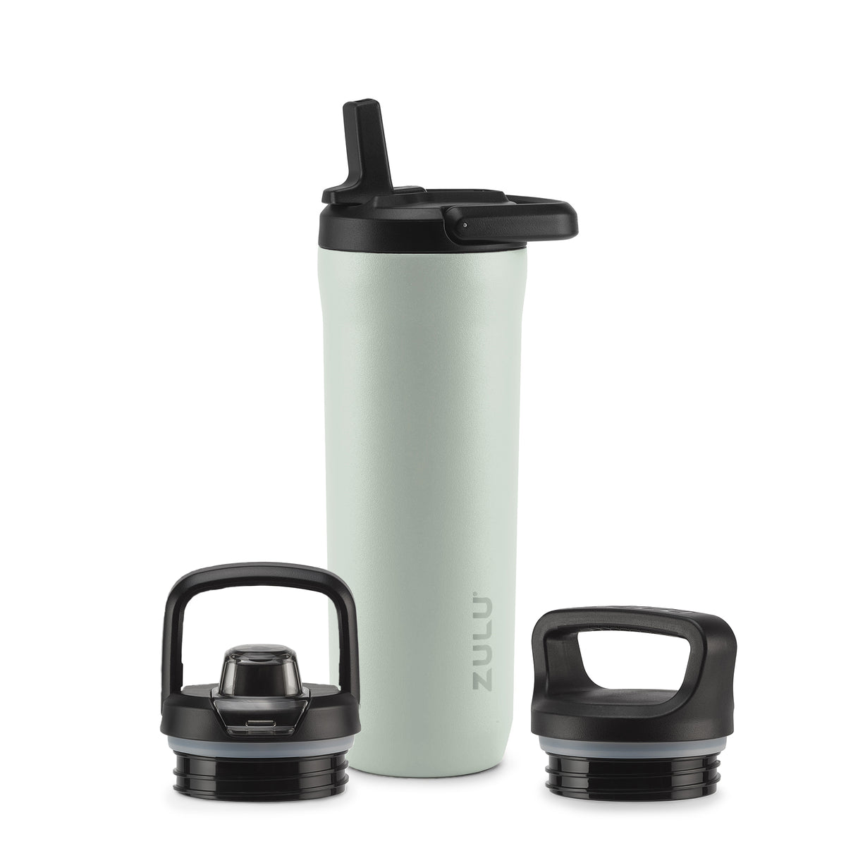 Base Stainless Steel Bottle With Three Lids