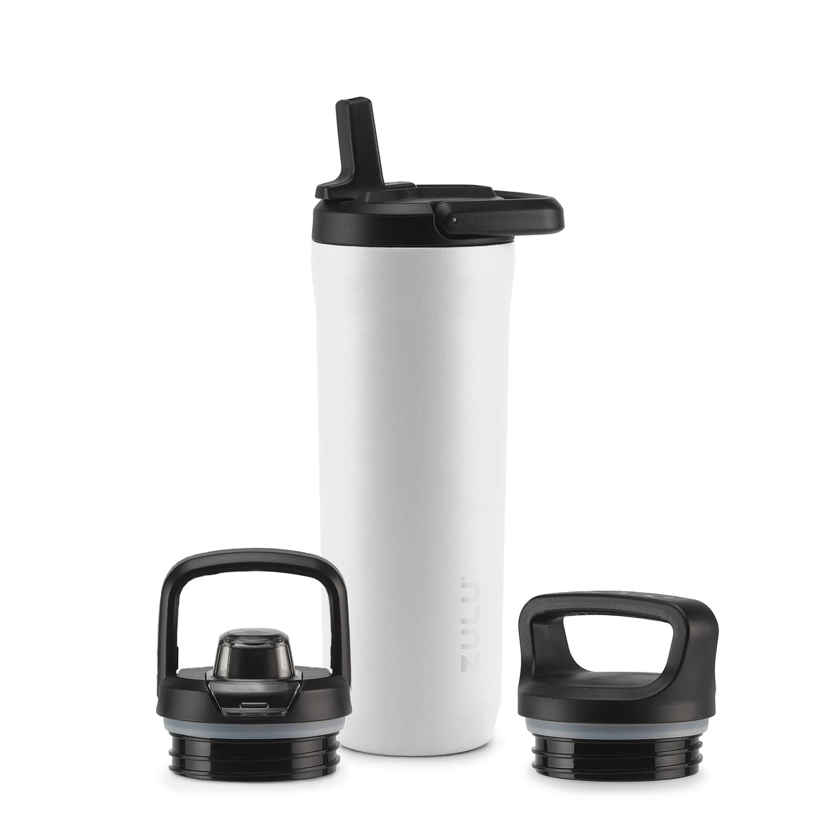 Base Stainless Steel Bottle With Three Lids