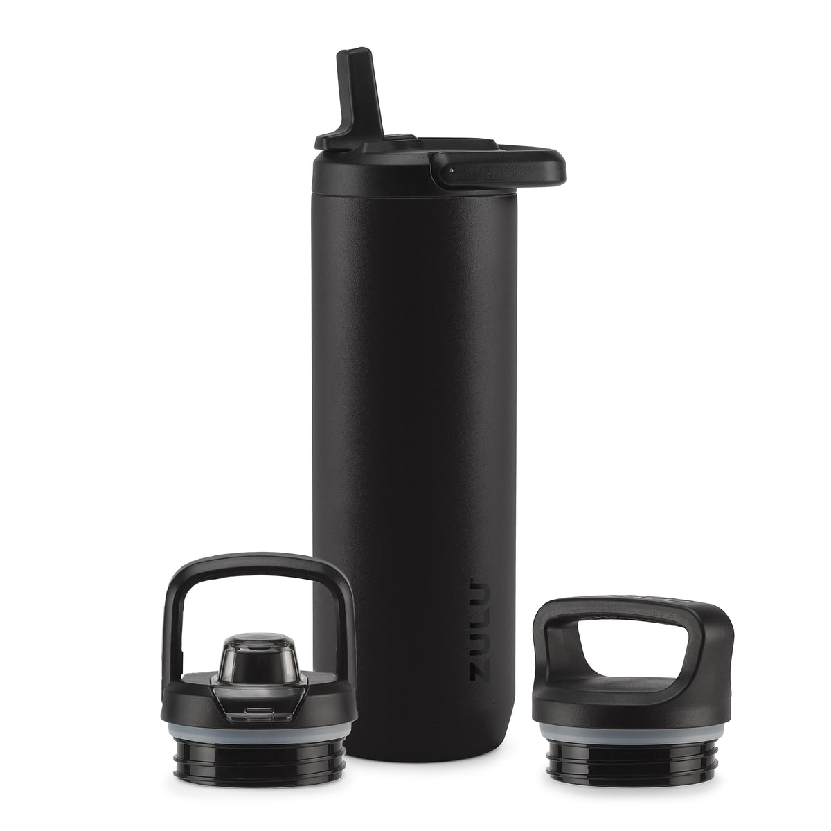 Base Stainless Steel Bottle With Three Lids