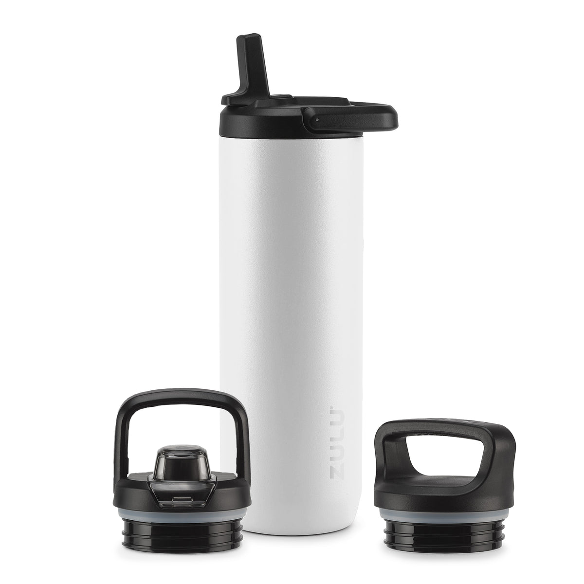 Base Stainless Steel Bottle With Three Lids