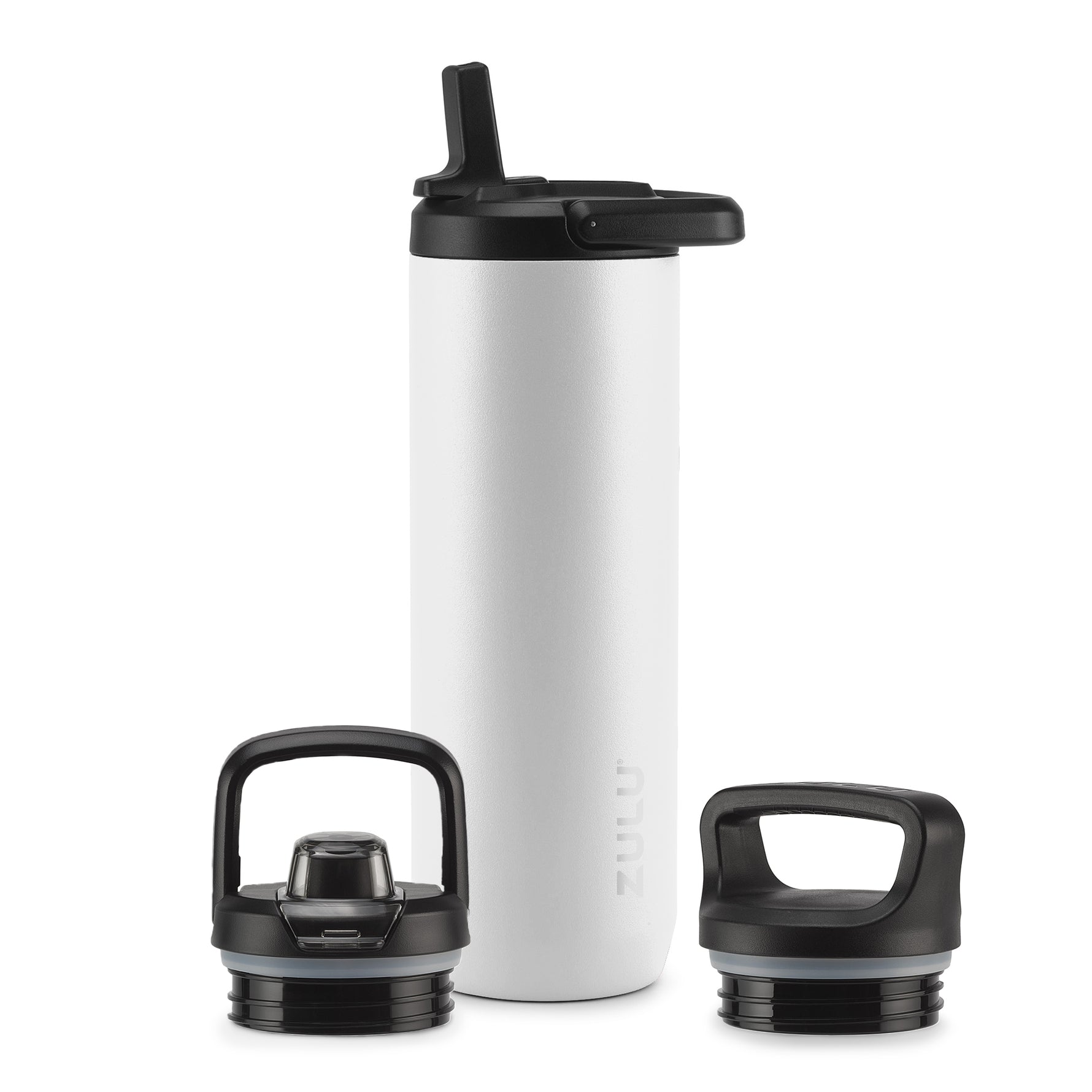 Base Stainless Steel Bottle With Three Lids
