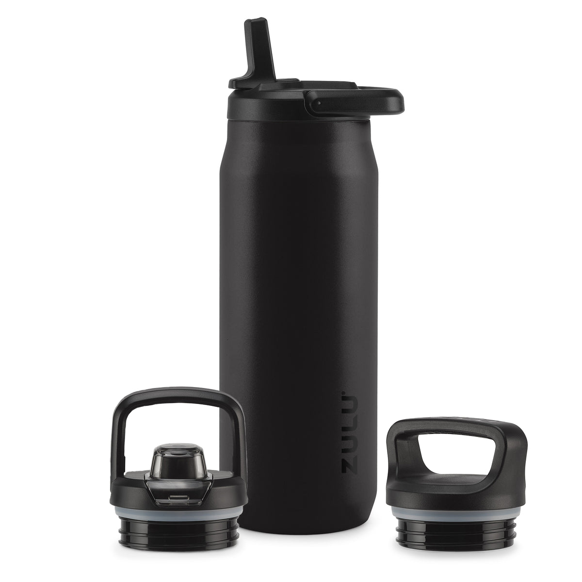 Base Stainless Steel Bottle With Three Lids