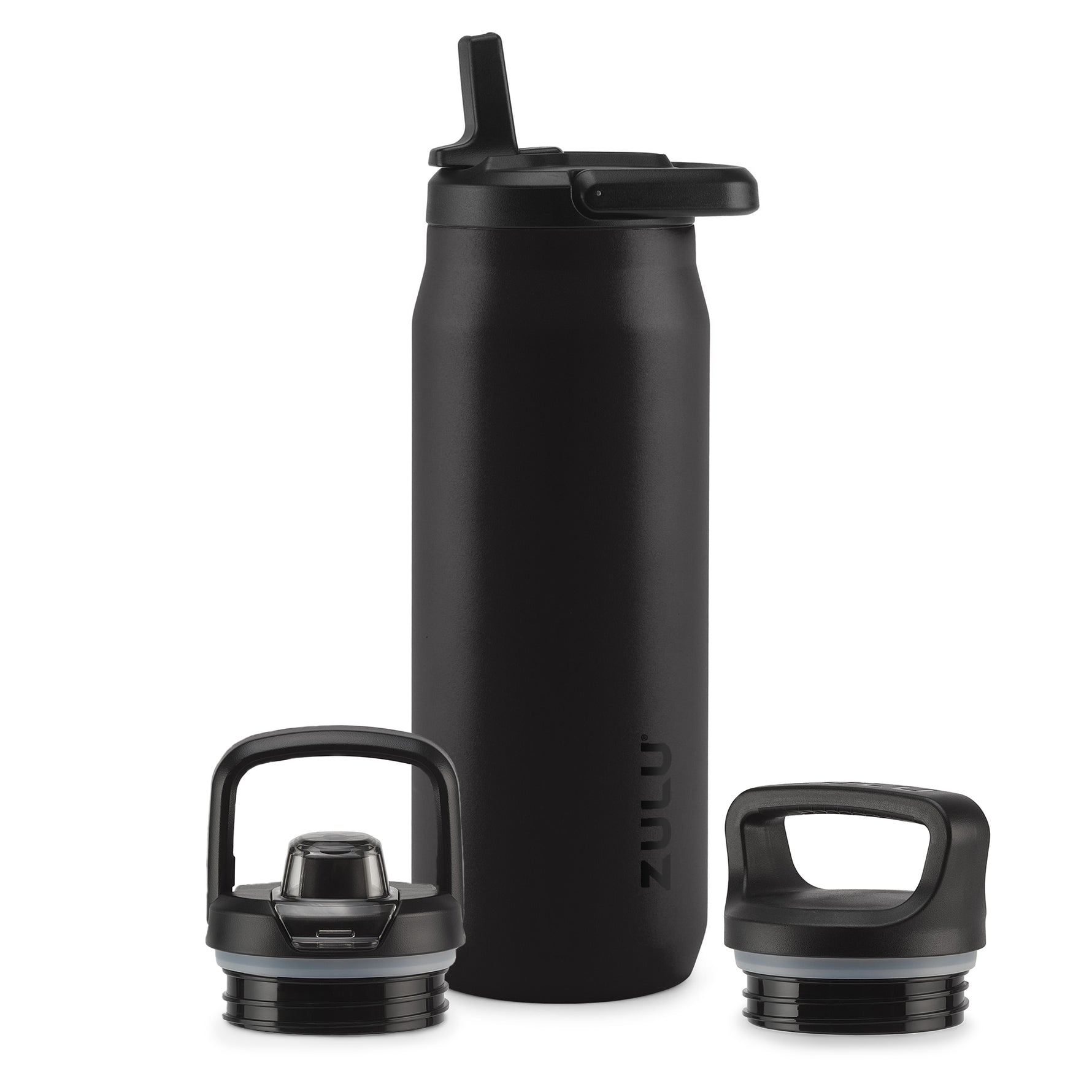 Base Stainless Steel Bottle With Three Lids