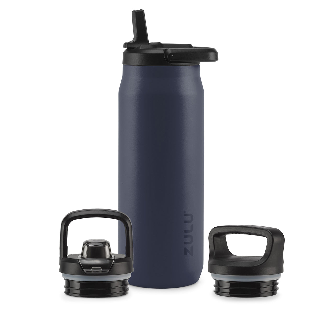 Base Stainless Steel Bottle With Three Lids