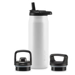 Base Stainless Steel Bottle With Three Lids