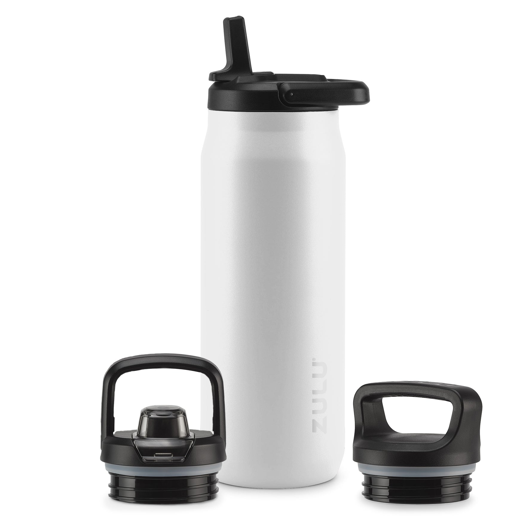 Base Stainless Steel Bottle With Three Lids
