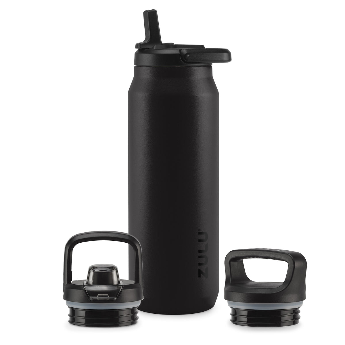 Base Stainless Steel Bottle With Three Lids