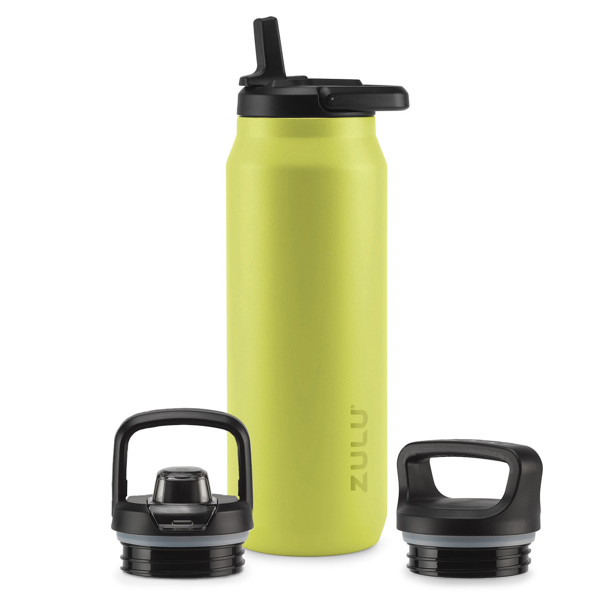 Base Stainless Steel Bottle With Three Lids