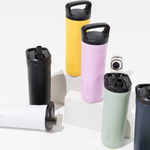 Base Stainless Steel Bottle With Three Lids