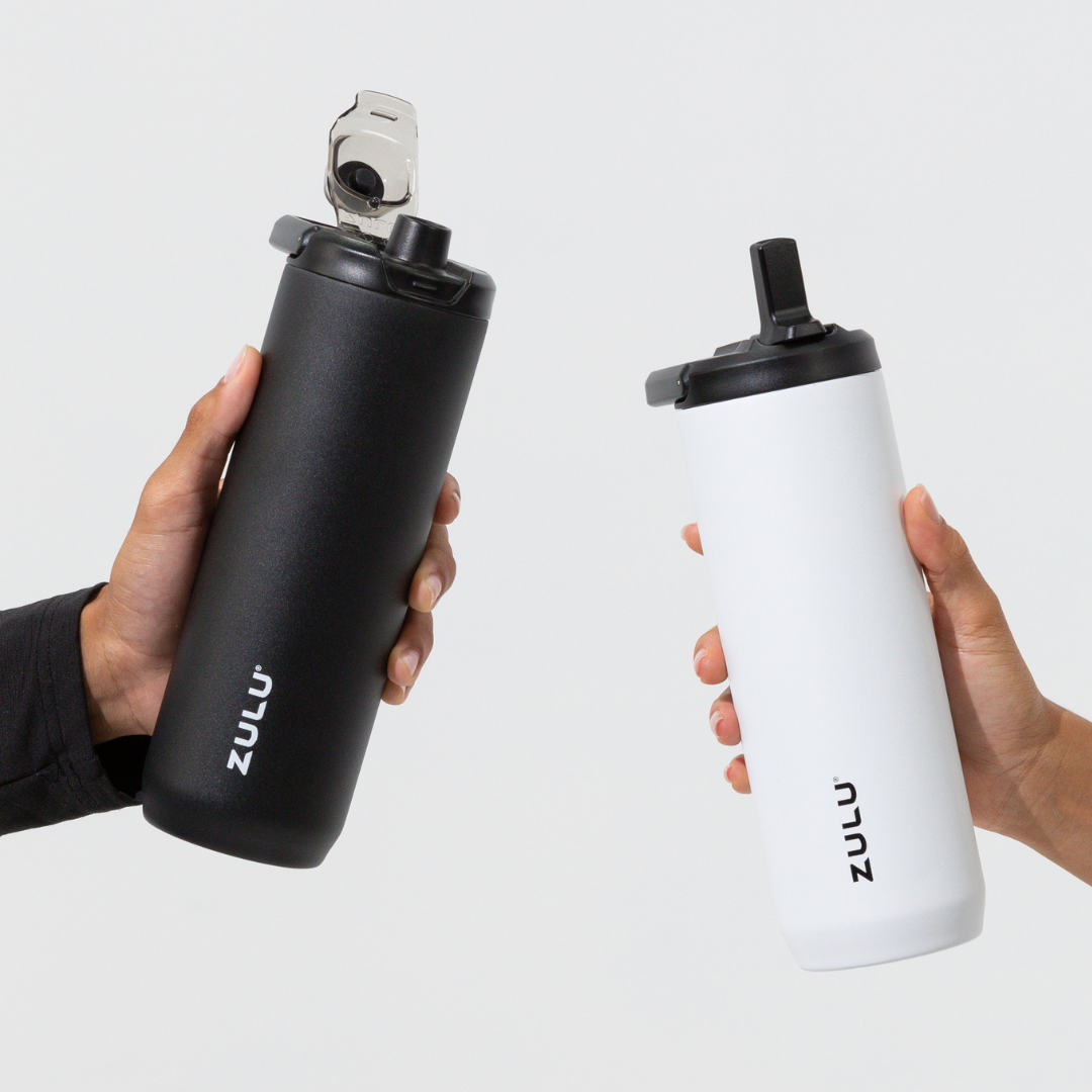 Base Stainless Steel Bottle With Three Lids